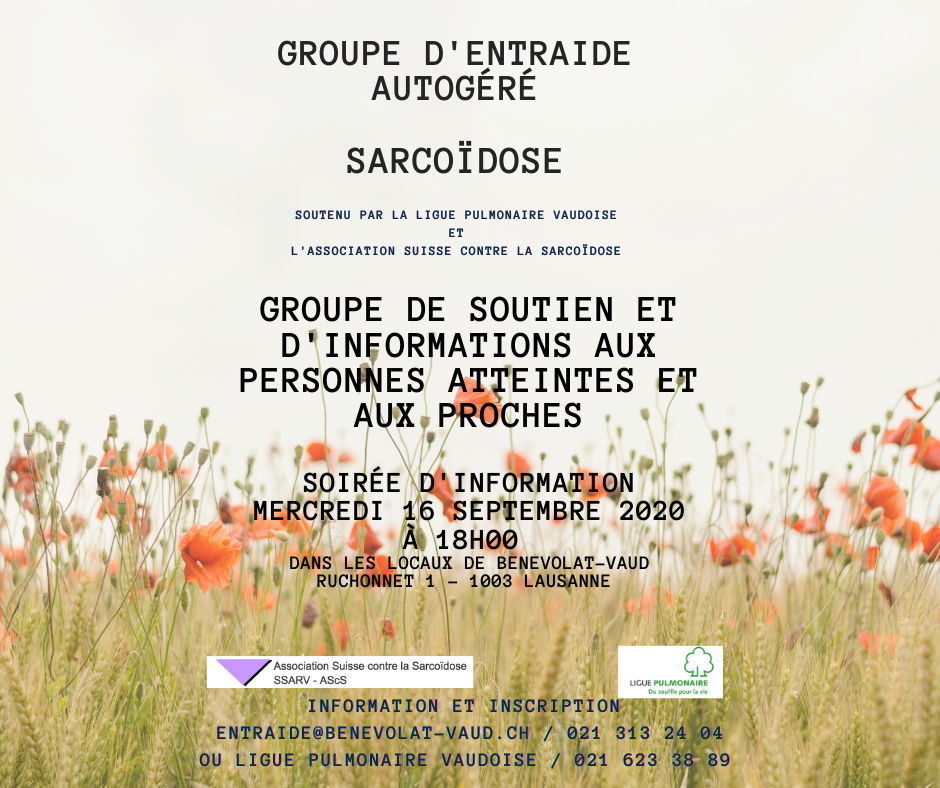 sarcoidose goupe entraide